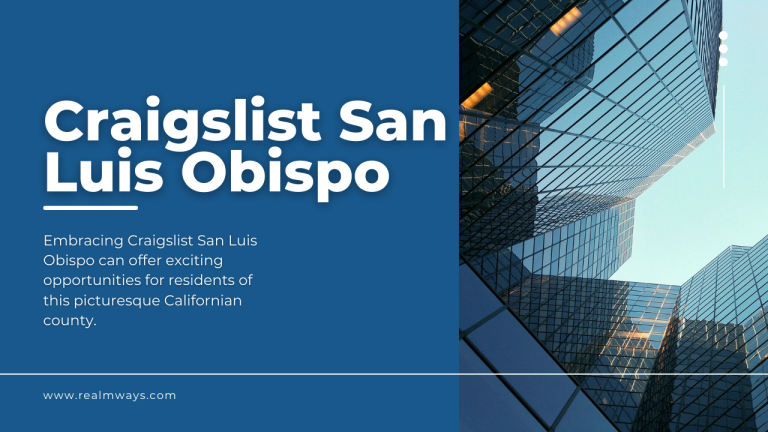 Craigslist San Luis Obispo: jobs, apartments, for sale, services [2024]